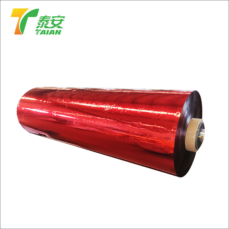 Film laminasi termal metalisasi merah