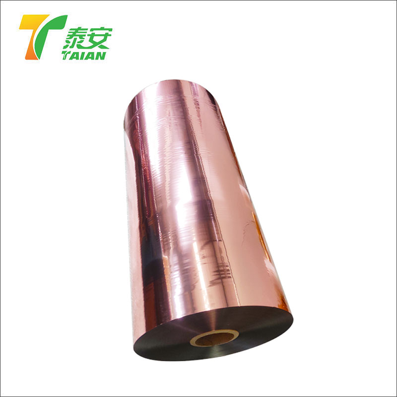 Rose Gold Metalized Thermal Lamination Film untuk dicetak